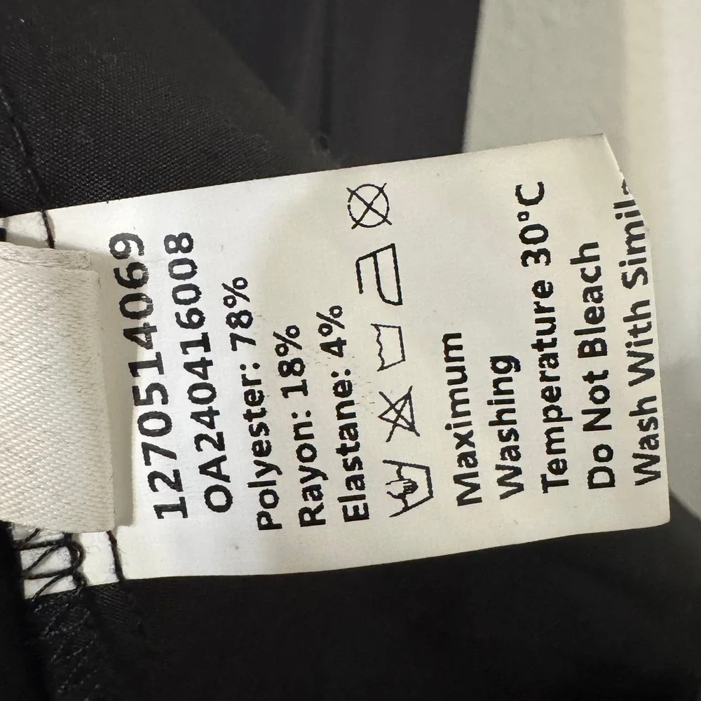 Commense Black Midi Dress S Square Neck Fit Flare Drop Waist Bodice Ballet - Picture 3 of 5